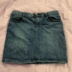 Denim skirt